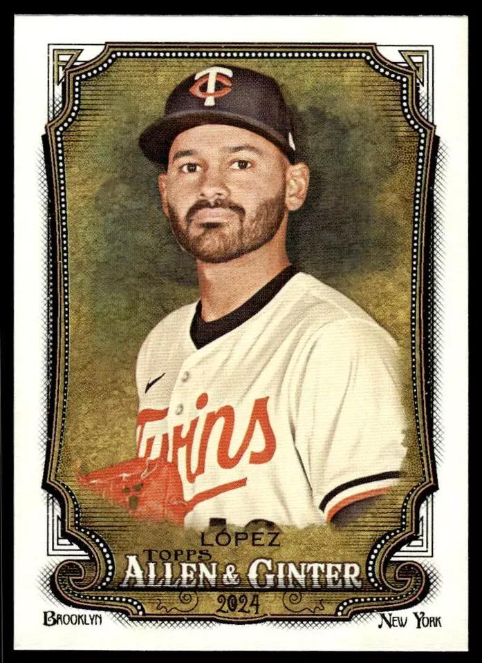 Pablo Lopez 321 Prices 2024 Topps Allen & Ginter Baseball Cards