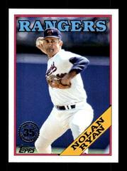 Nolan Ryan Baseball Cards 2023 Topps Silver Pack 1988 35th Anniversary Prices