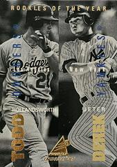 Derek Jeter Todd Hollandsworth [ROTY] Baseball Cards 1997 Pinnacle Inside Prices