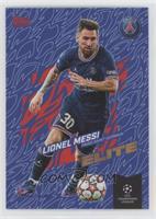 Lionel Messi Soccer Cards 2021 Topps Gold X Tyson Beck UEFA Champions League Prices