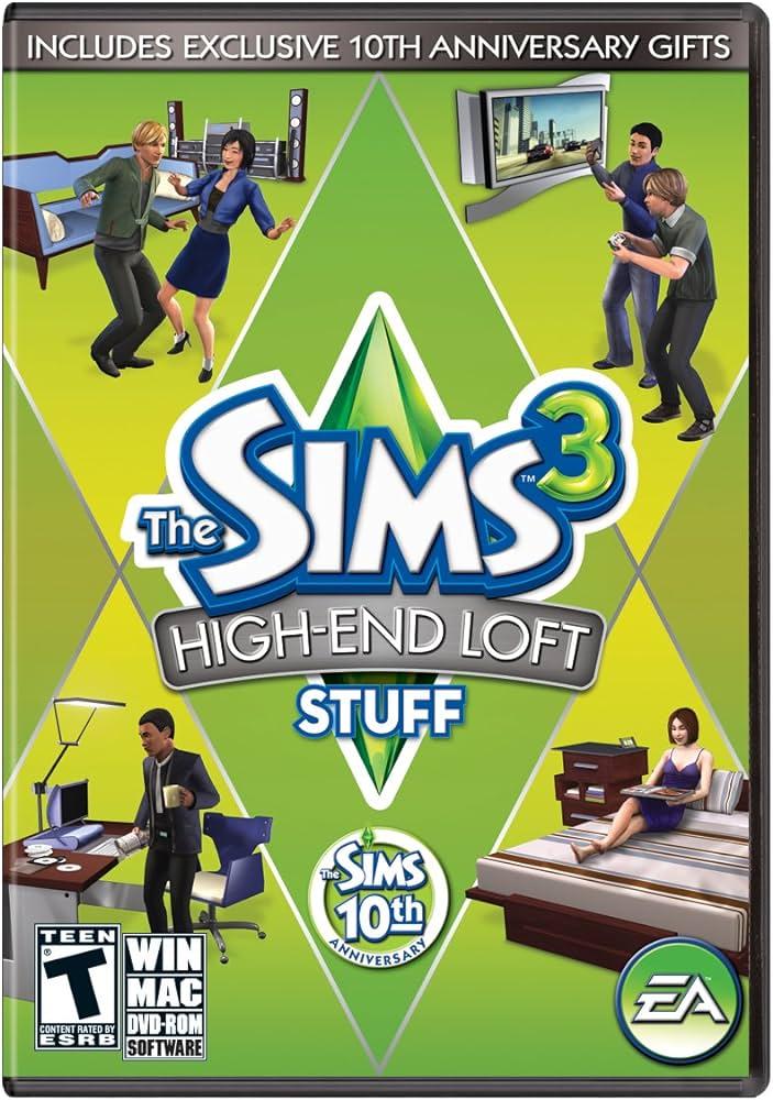 The Sims 3 High-End Loft Stuff PC Games