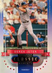 Derek Jeter #CM20 Baseball Cards 2001 Upper Deck Classic Midsummer Moments Prices