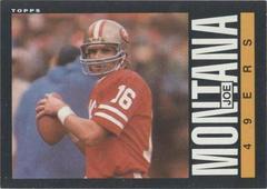 Joe Montana Football Cards 1985 Topps Prices