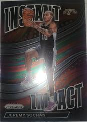Jeremy Sochan #24 Basketball Cards 2022 Panini Prizm Instant Impact Prices