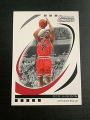 Ben Gordon #26 Basketball Cards 2007 Topps Trademark Moves Prices