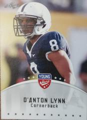 D'Anton Lynn Football Cards 2012 Leaf Young Stars Prices