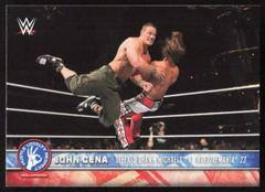 Defeats Shawn Michaels at WrestleMania 23 #13 Wrestling Cards 2017 Topps WWE John Cena Tribute Prices