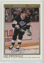 Luc Robitaille Hockey Cards 1990 O-Pee-Chee Premier Prices
