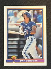 Pat Borders #14 Baseball Cards 1991 Bowman Prices