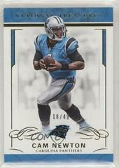 Cam Newton [Gold] #13 Football Cards 2016 Panini National Treasures Prices