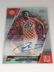 Anderson Lucoqui [Prism] Soccer Cards 2021 Topps Chrome Bundesliga Autographs Prices