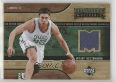 Wally Szczerbiak #HM-WS Basketball Cards 2006 Upper Deck Hardcourt Materials Prices
