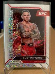 Dustin Poirier [White Sparkle] Ufc Cards 2022 Panini Prizm UFC Bonus Machines Prices