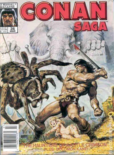 Conan Saga #36 (1990) Comic Books Conan Saga