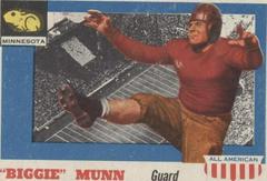 Biggie Munn #92 Football Cards 1955 Topps All American Prices