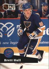 Brett Hull [French] Hockey Cards 1991 Pro Set Prices