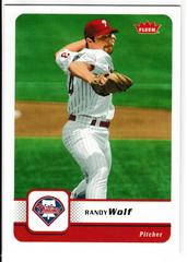 Randy Wolf #267 Baseball Cards 2006 Fleer Prices