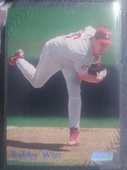 Bobby Witt [Blue] #351 Baseball Cards 1998 Stadium Club Prices