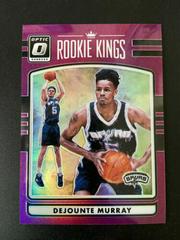 Dejounte Murray [Purple] Basketball Cards 2016 Panini Donruss Optic Rookie Kings Prices