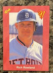 Rich Rowland #T95 Baseball Cards 1991 Classic Prices