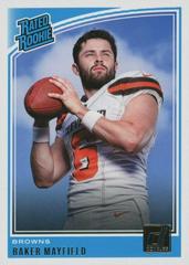 Baker Mayfield Football Cards 2018 Donruss Prices