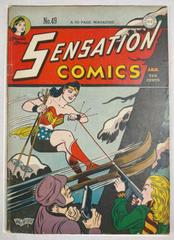 Sensation Comics #49 (1946) Comic Books Sensation Comics Prices