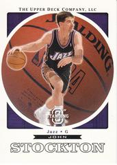 Base | John Stockton Basketball Cards 2003 Upper Deck Standing O