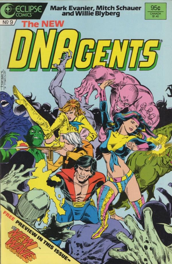 The New DNAgents #9 (1986) Comic Books The New DNAgents