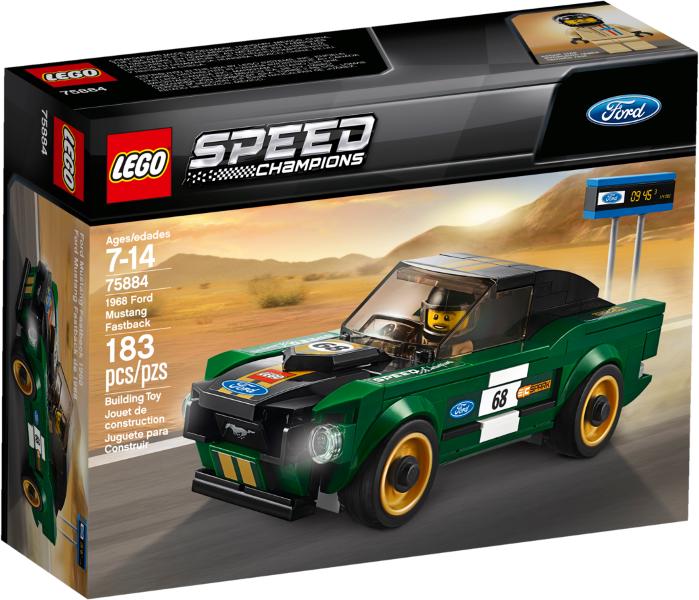 1968 Ford Mustang Fastback #75884 LEGO Speed Champions