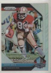 Jerry Rice #HOF-8 Football Cards 2018 Panini Prizm Hall of Fame Prices
