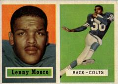 Lenny Moore Football Cards 1957 Topps Prices