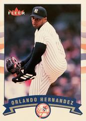 Orlando Hernandez #208 Baseball Cards 2002 Fleer Prices