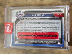 Back | Alek Manoah Baseball Cards 2023 Topps Archives Signature Series Active Player Edition
