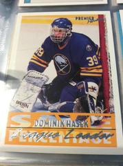 Dominik Hasek [league leader] Hockey Cards 1994 Topps OPC Premier Prices
