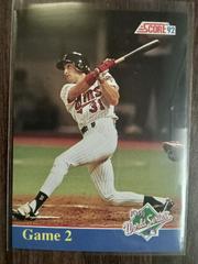 Scott Leius [World Series Game 2] Baseball Cards 1992 Score Factory Set Inserts Prices