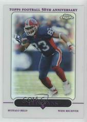 Lee Evans [Refractor] #6 Football Cards 2005 Topps Chrome Prices