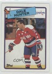 Dale Hunter #70 Hockey Cards 1988 Topps Prices