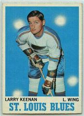 Larry Keenan #104 Hockey Cards 1970 Topps Prices
