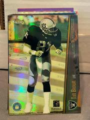 Tim Brown [Refractor] #M28 Football Cards 1998 Topps Finest Mystery 1 Prices