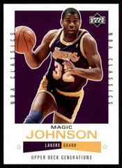 Magic Johnson Basketball Cards 2002 Upper Deck Generations Prices