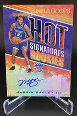 Marvin Bagley III #HSR-MB Basketball Cards 2018 Panini Hoops Hot Signatures Rookies Prices