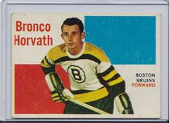 Bronco Horvath Hockey Cards 1960 Topps Prices