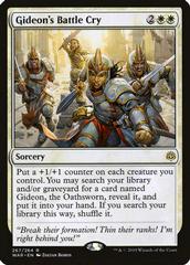 Gideon's Battle Cry [Foil] Magic War of the Spark Prices