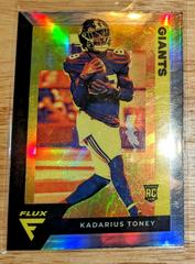 Kadarius Toney [Silver] #FX-14 Football Cards 2021 Panini Chronicles Flux Rookies Prices
