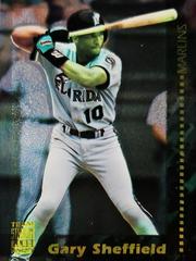 Gary Sheffield #10 Baseball Cards 1994 Stadium Club Team Finest Prices