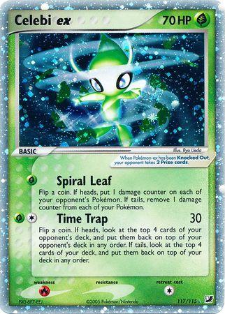 Celebi EX #117 Prices | Pokemon Unseen Forces | Pokemon Cards