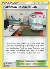 Pokemon Research Lab #205 Pokemon Unified Minds Prices
