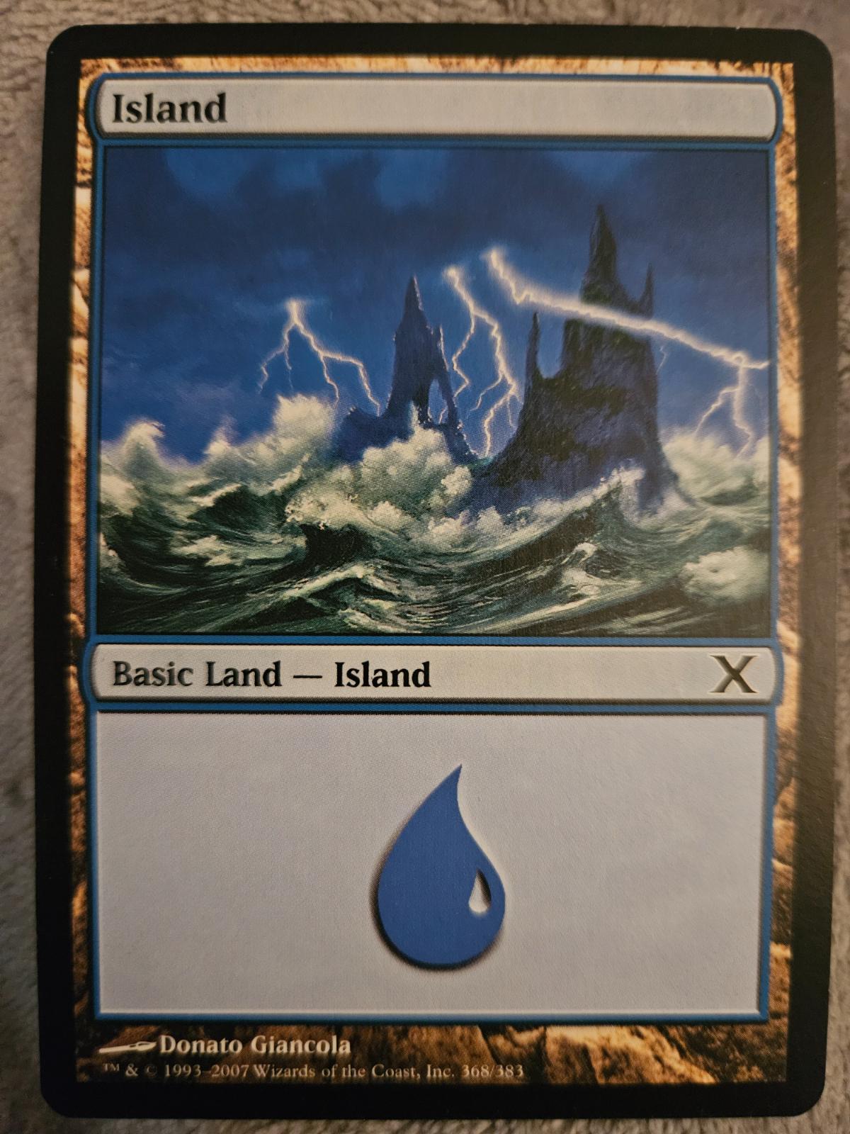 Island #368 Magic 10th Edition