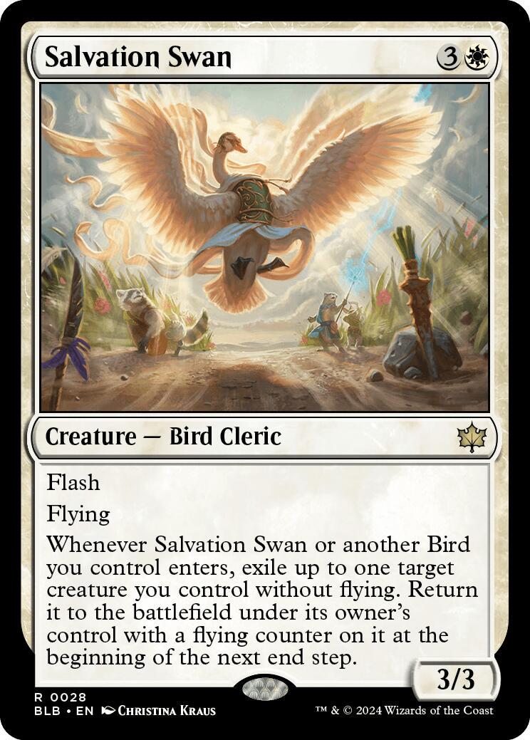 Salvation Swan #28 Magic Bloomburrow