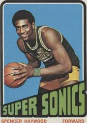 Spencer Haywood #10 Basketball Cards 1972 Topps Prices